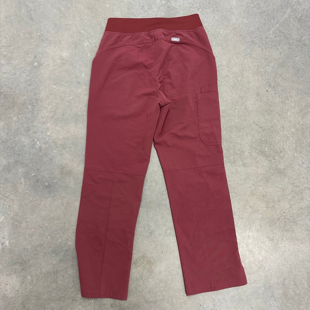 FIGS YOLA Yoga Skinny Scrub Pants Women's Small Petite S/P Mauve Dust - Picture 6 of 6
